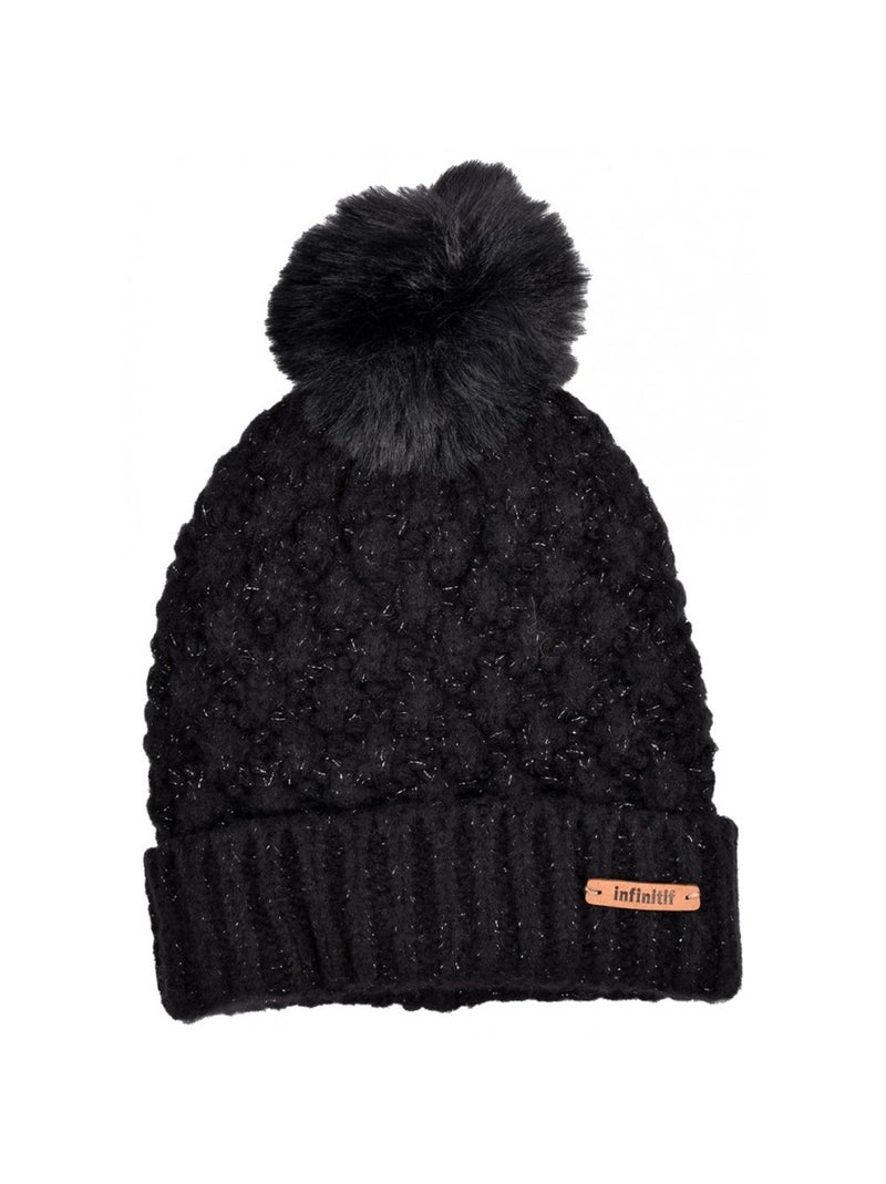 Bonnet Pompon INFINITF Donna Nero - Kiabi