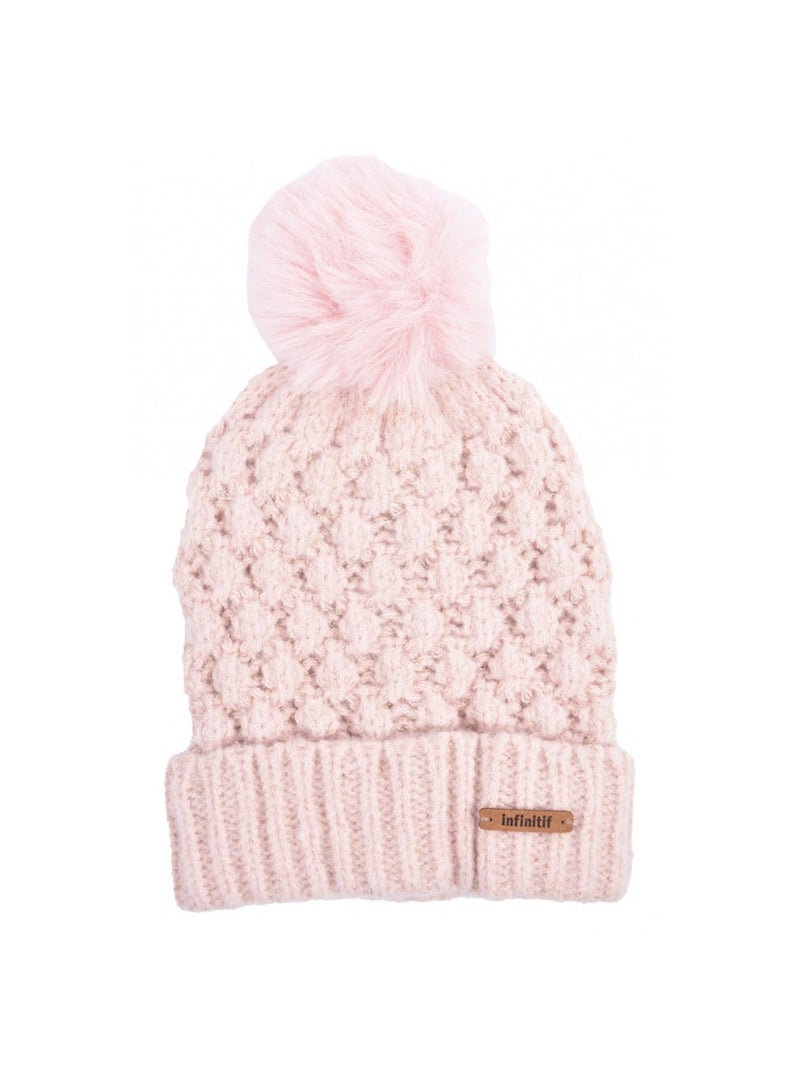 Bonnet Pompon INFINITF Donna Rosa - Kiabi
