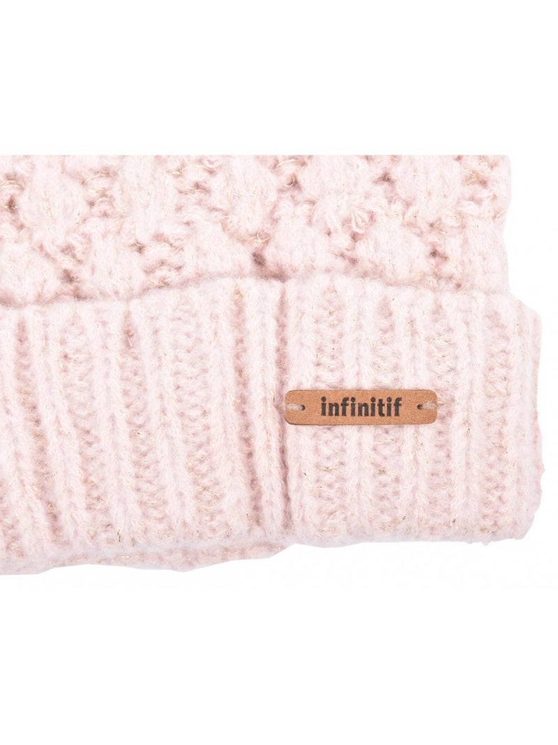 Bonnet Pompon INFINITF Donna Rosa - Kiabi