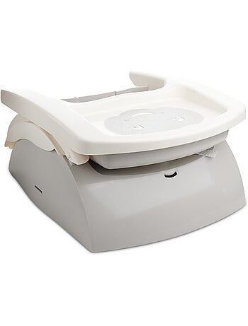 Seggiolone rialzatore per sedia 2-in-1 regolabile Thermobaby con vassoio rimovibile