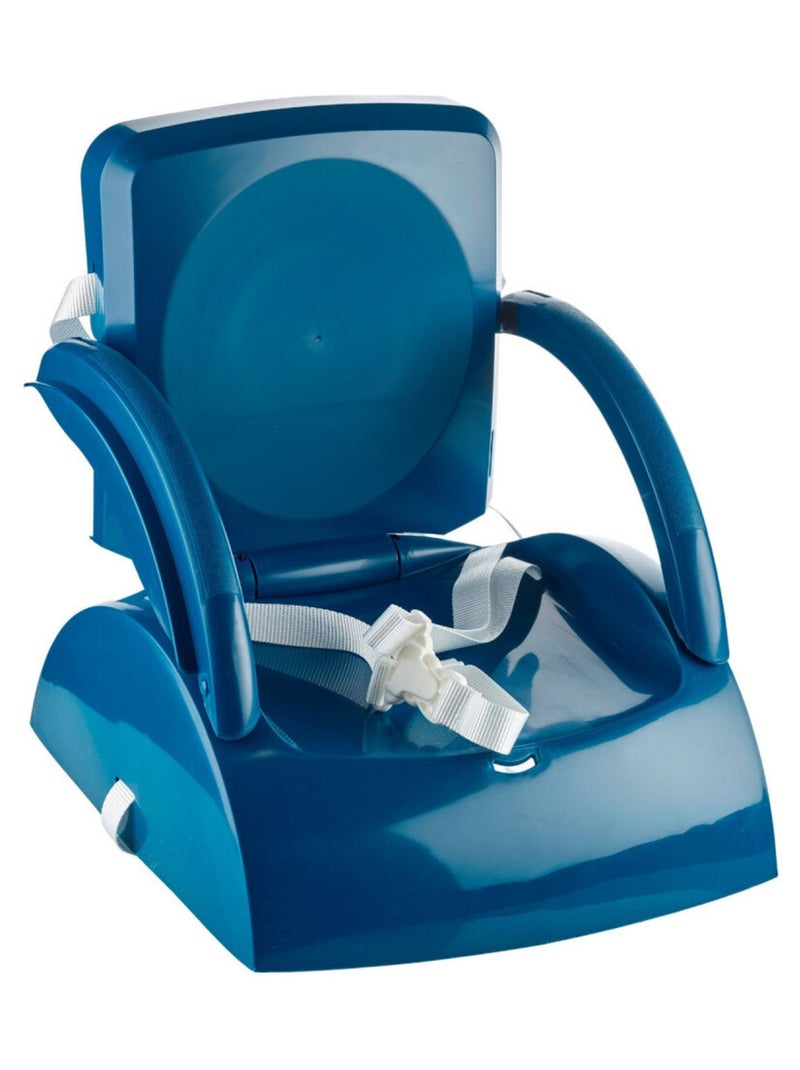 Booster da sedia 2-in-1 Thermobaby con cintura di sicurezza a 3 punti e vassoio Blu - Kiabi
