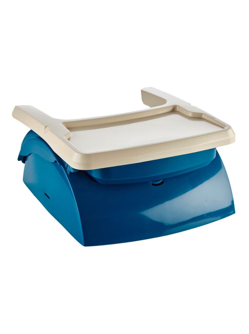 Booster da sedia 2-in-1 Thermobaby con cintura di sicurezza a 3 punti e vassoio Blu - Kiabi
