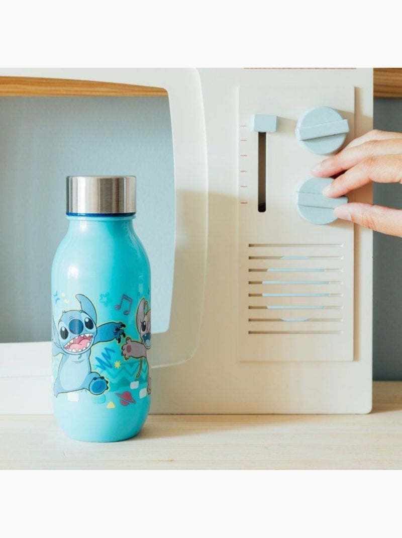 Borraccia 430 ml Disney Lilo & Stitch con tappo a vite Blu - Kiabi