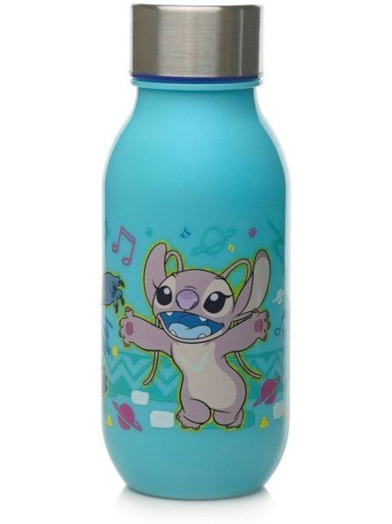 Borraccia 430 ml Disney Lilo & Stitch con tappo a vite Blu - Kiabi