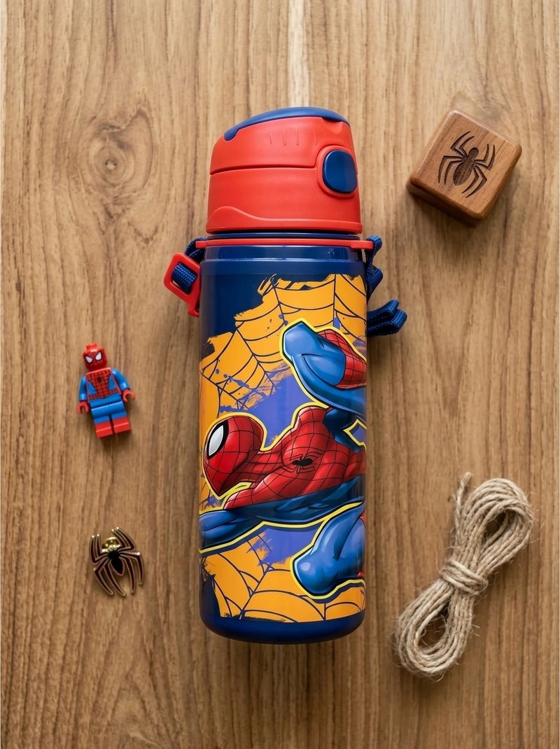 Borraccia alluminio 600 ml spider-man marvel Rosso - Kiabi