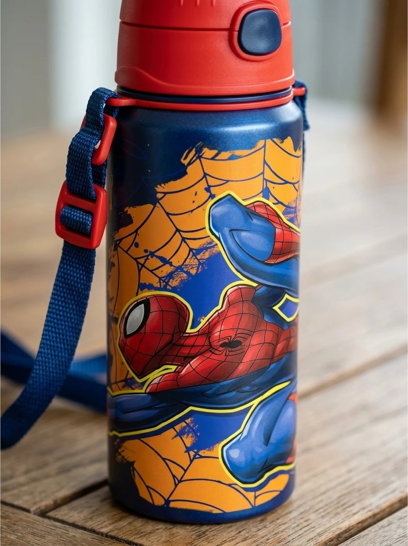 Borraccia alluminio 600 ml spider-man marvel Rosso - Kiabi