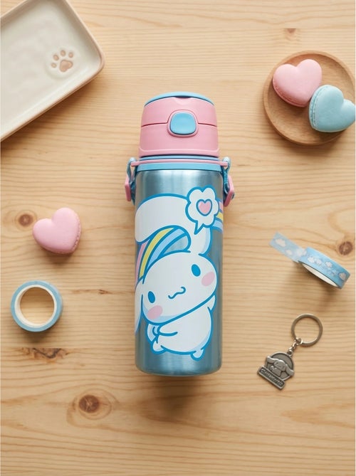Borraccia alluminio 600ml con maniglia hello kitty cinnamoroll sanrio - Kiabi Borraccia alluminio 600ml con maniglia hello kitty cinnamoroll sanrio - Kiabi
