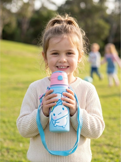 Borraccia alluminio 600ml con maniglia hello kitty cinnamoroll sanrio - Kiabi Borraccia alluminio 600ml con maniglia hello kitty cinnamoroll sanrio - Kiabi