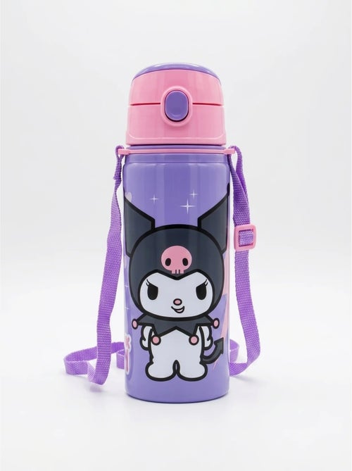 Borraccia bambino 600 ml con maniglia kuromi sanrio - Kiabi Borraccia bambino 600 ml con maniglia kuromi sanrio - Kiabi