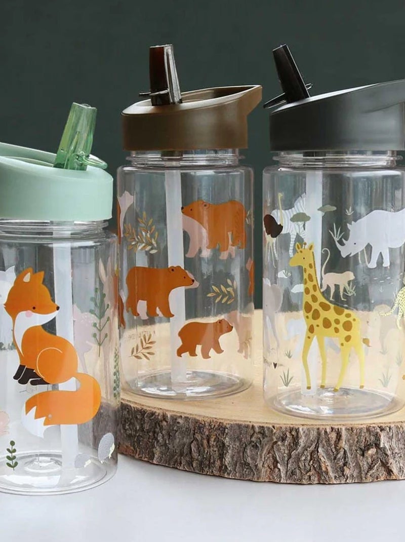 Borraccia ergonomica per bambini 450 ml | a little lovely company | a little lovely company Cachi - Kiabi