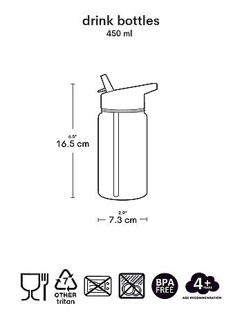 Borraccia ergonomica per bambini 450 ml | A Little Lovely Company