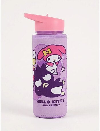 Borraccia impermeabile 600 ml con cannuccia hello kitty sanrio