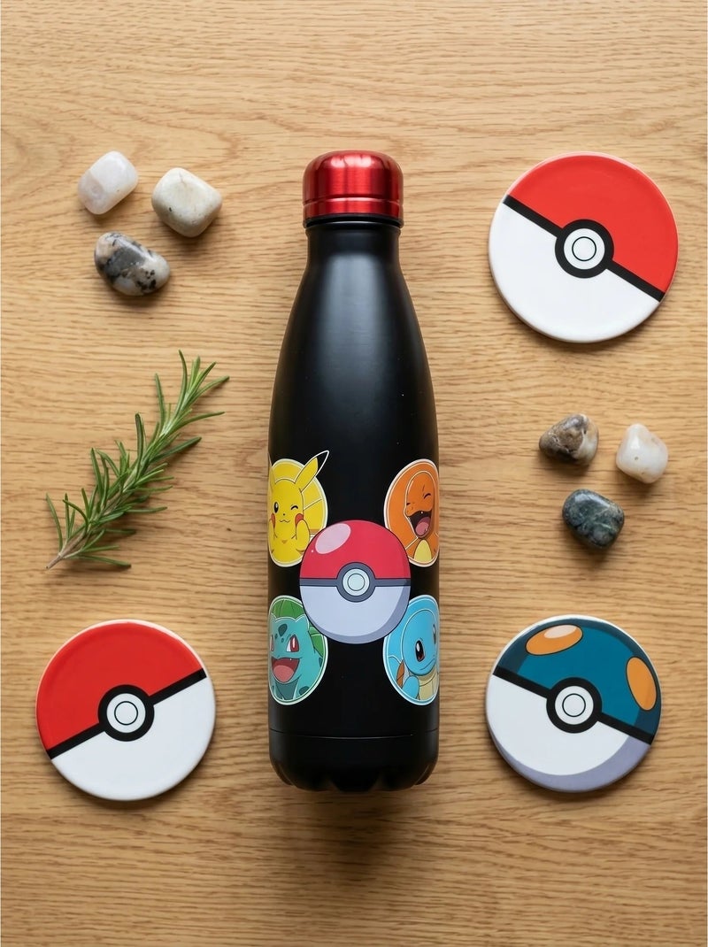 Borraccia in acciaio inossidabile 500 ml pokémon Giallo - Kiabi