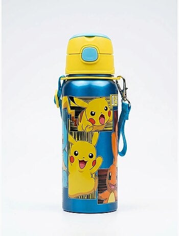 Borraccia in alluminio 600 ml con chiusura a clic pokémon