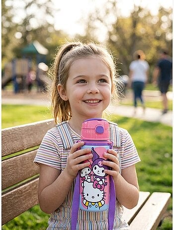 Borraccia in alluminio 600 ml hello kitty sanrio