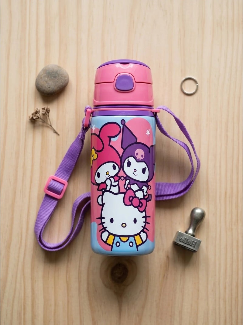 Borraccia in alluminio 600 ml hello kitty sanrio Rosa - Kiabi