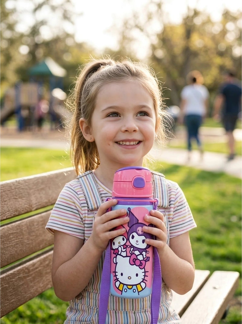Borraccia in alluminio 600 ml hello kitty sanrio Rosa - Kiabi