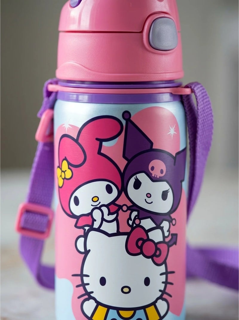 Borraccia in alluminio 600 ml hello kitty sanrio Rosa - Kiabi