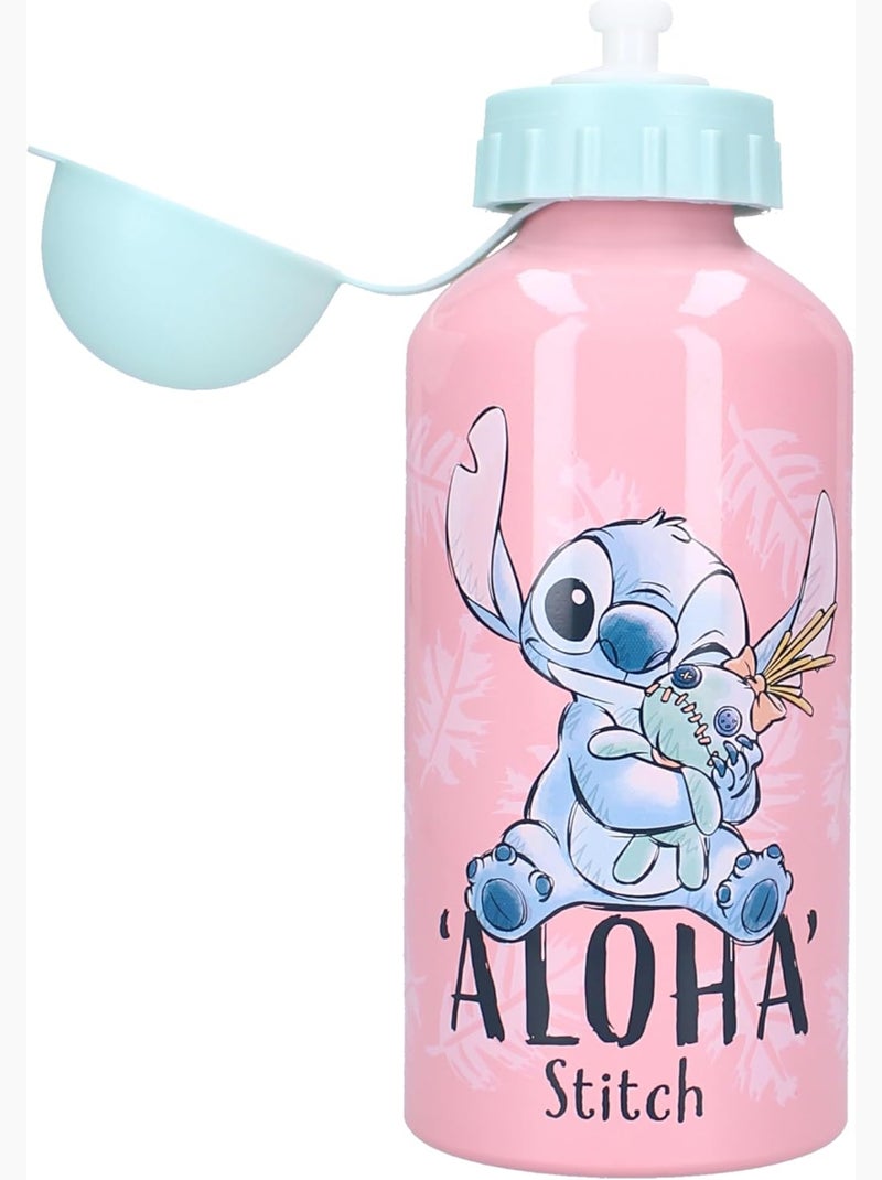 Borraccia per bambini Lilo & Stitch da 500 ml - Alluminio Rosa - Kiabi