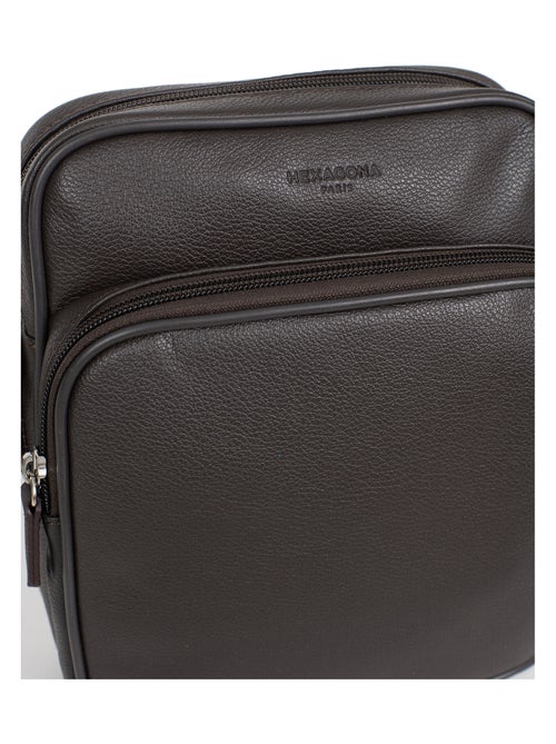 Borsa - pelle confort hexagona - Kiabi