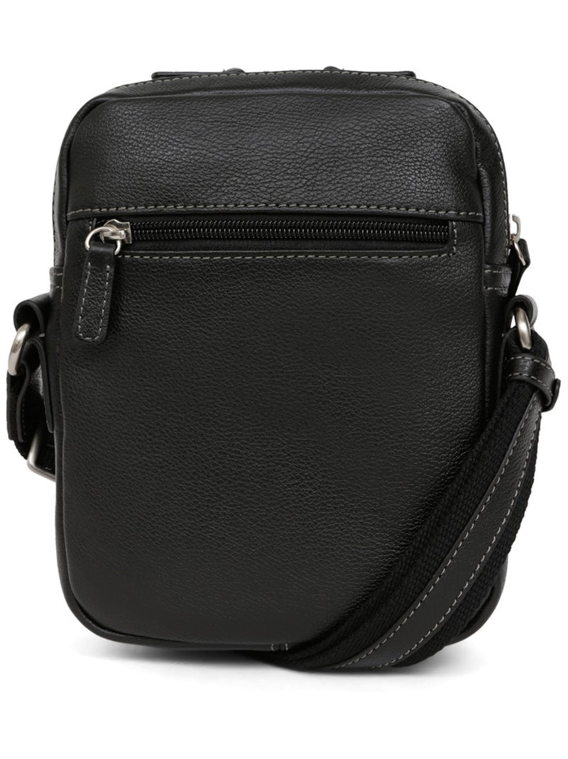 Borsa - pelle confort hexagona Nero - Kiabi