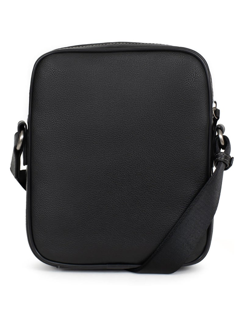 Borsa - pelle confort hexagona Nero - Kiabi