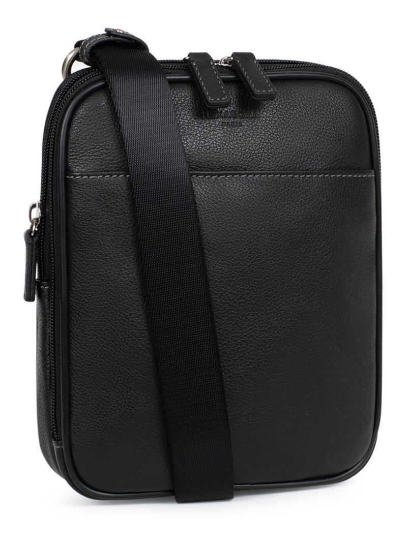 Borsa - pelle confort hexagona Nero - Kiabi