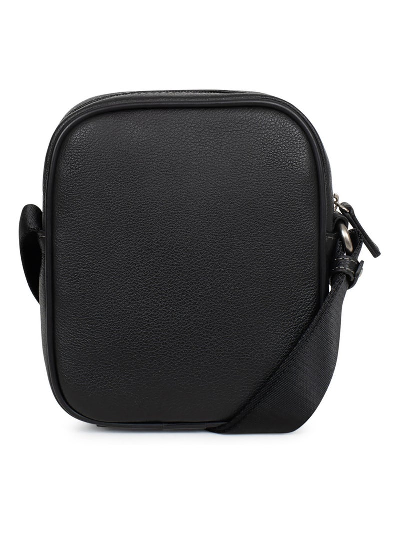 Borsa - pelle confort hexagona Nero - Kiabi