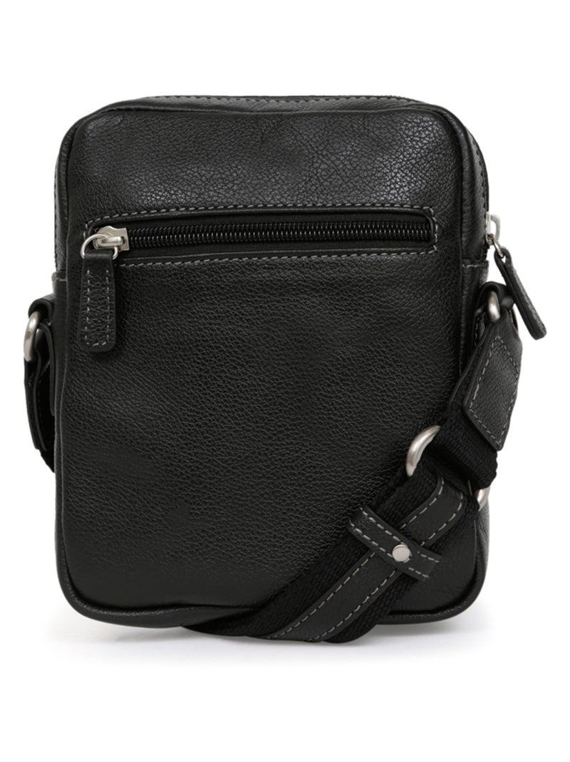 Borsa - pelle confort hexagona Nero - Kiabi