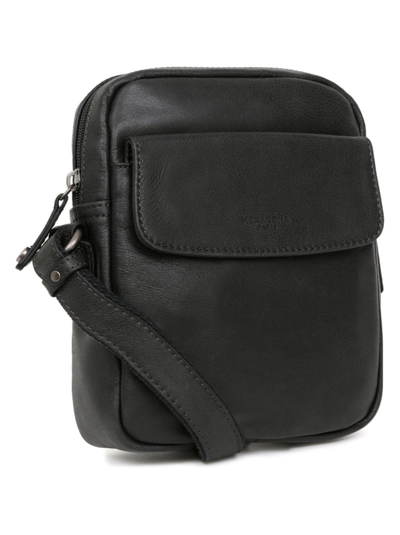 Borsa - pelle instinct hexagona Nero - Kiabi