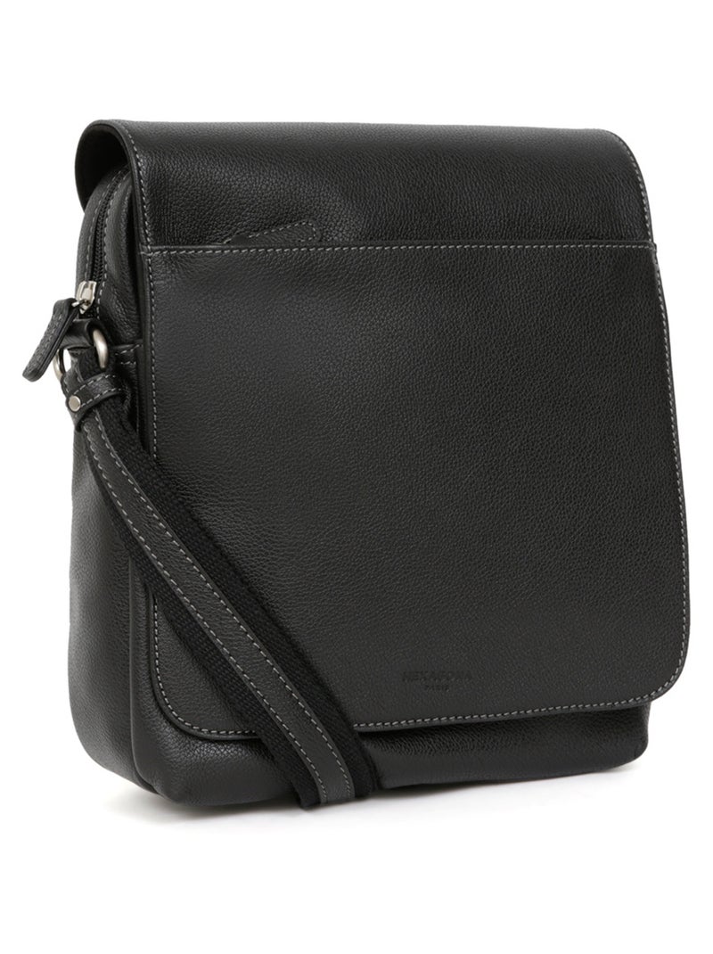 Borsa - tablet - pelle confort hexagona Nero - Kiabi