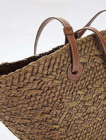 Borsa a cestino con manici