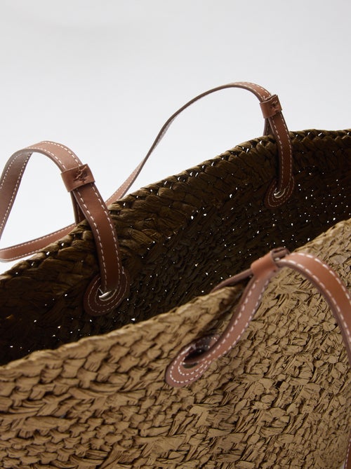 Borsa a cestino con manici - Kiabi