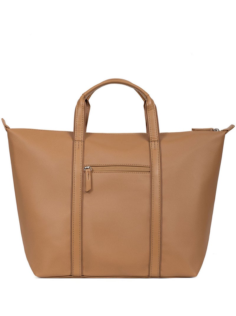 Borsa a mano - a4 - grande joyce hexagona Marrone chiaro - Kiabi