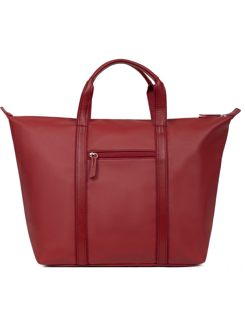 Borsa a mano - a4 - grande joyce hexagona Rosso scuro - Kiabi