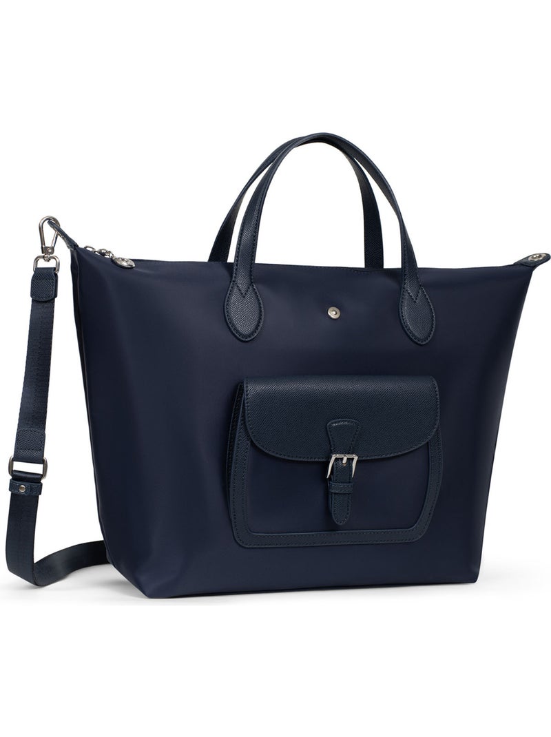 Borsa a mano - a4 - grande kiana hexagona Blu marino - Kiabi