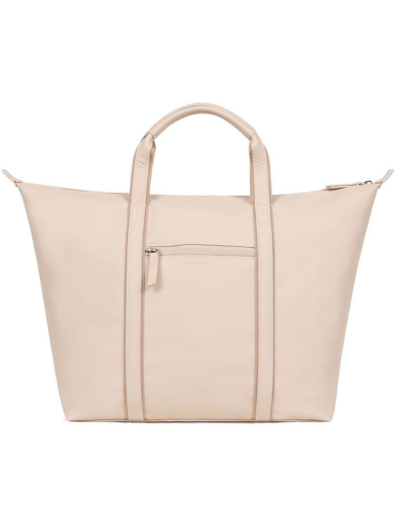 Borsa a mano - a4 - grande tara hexagona Avorio - Kiabi
