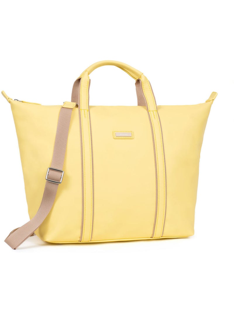Borsa a mano - a4 - grande tara hexagona Giallo - Kiabi