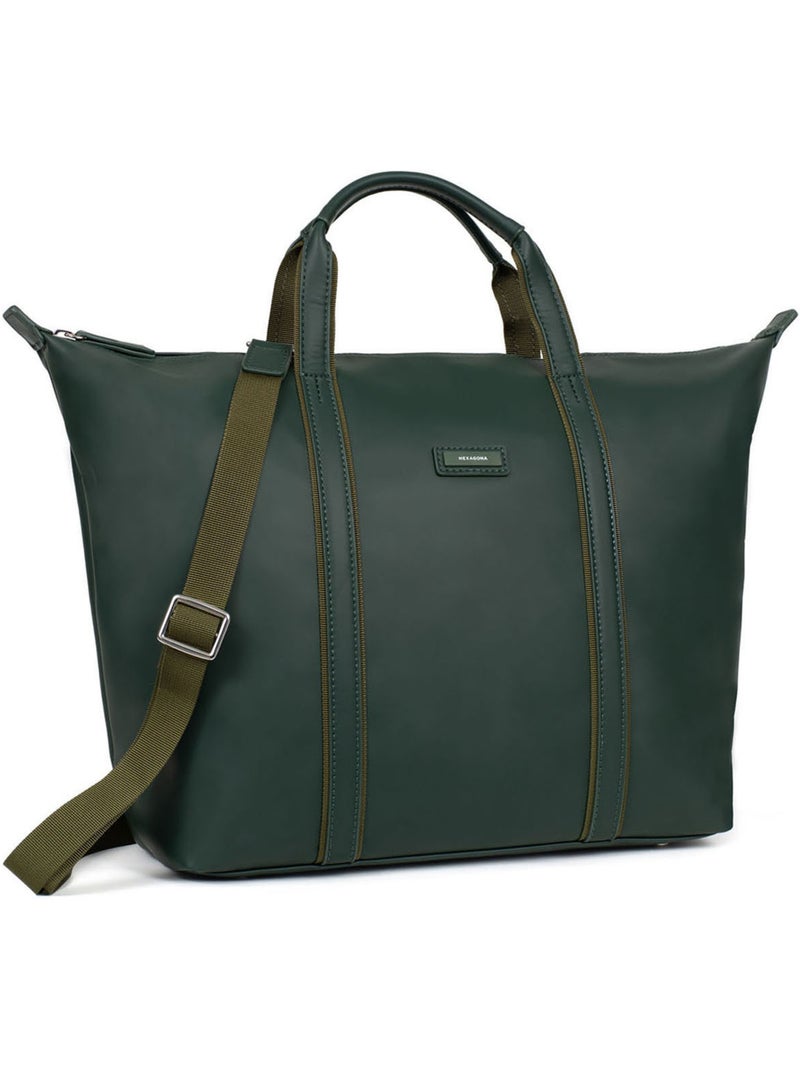 Borsa a mano - A4 - Grande TARA Verde abete - Kiabi