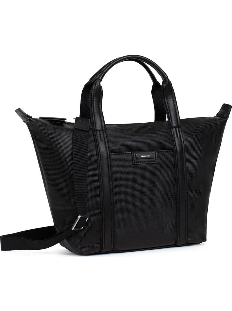 Borsa a mano - media joyce hexagona Nero - Kiabi