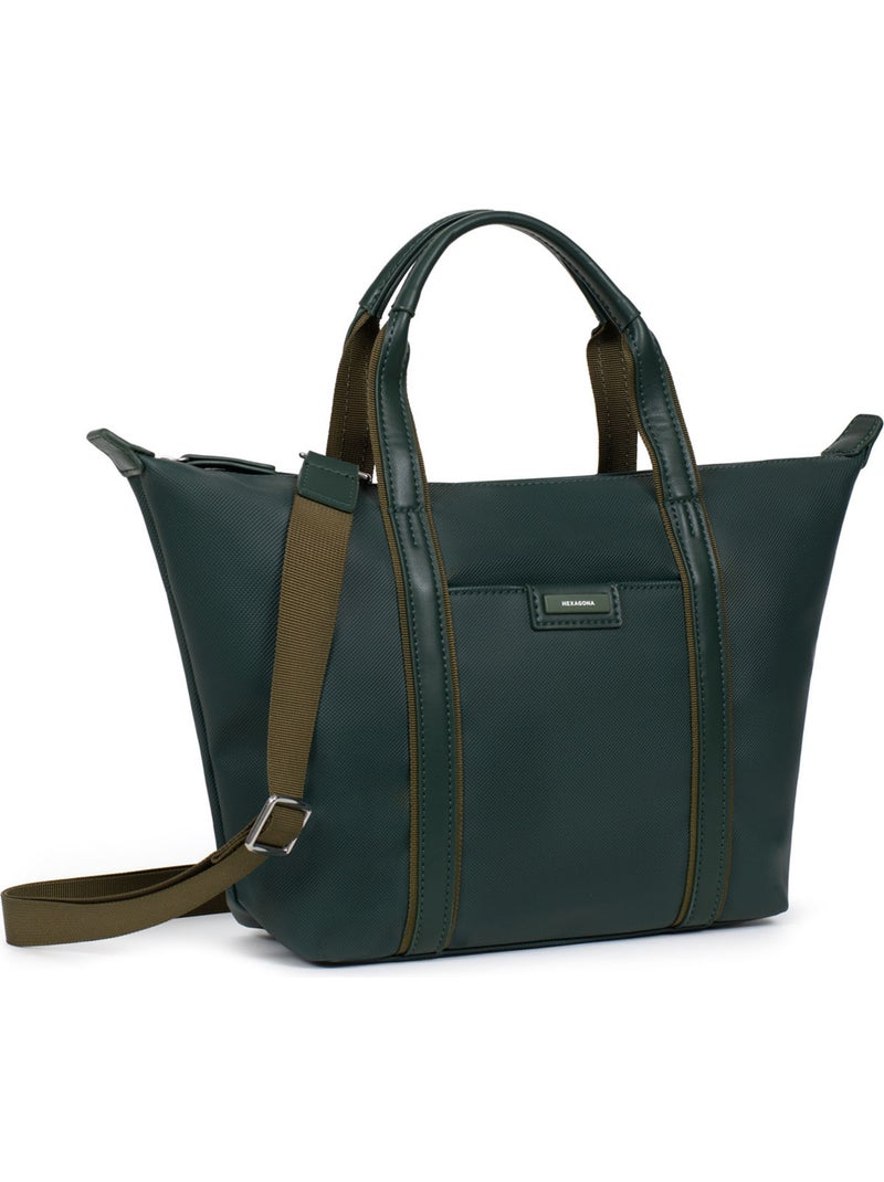Borsa a mano - media joyce hexagona Verde abete - Kiabi
