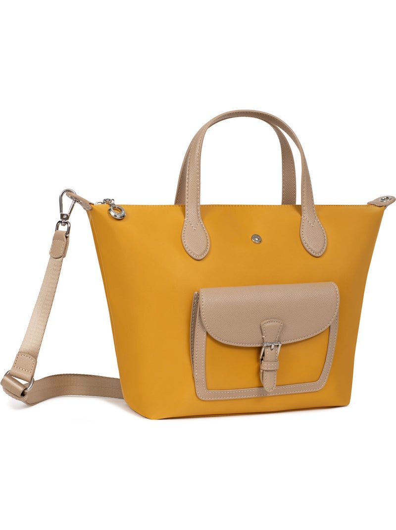 Borsa a mano - media kiana hexagona Giallo - Kiabi