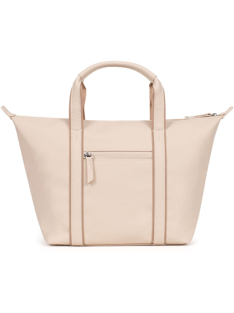 Borsa a mano - media tara hexagona Avorio - Kiabi