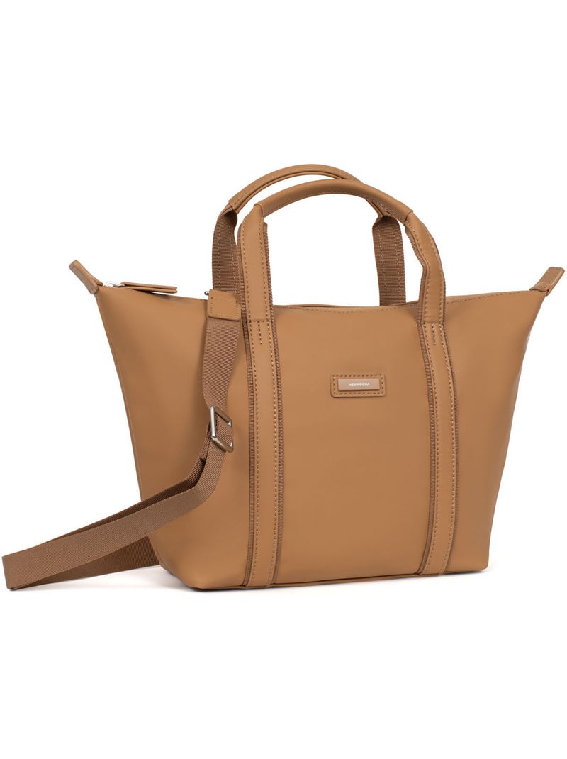 Borsa a mano - media tara hexagona Marrone chiaro - Kiabi