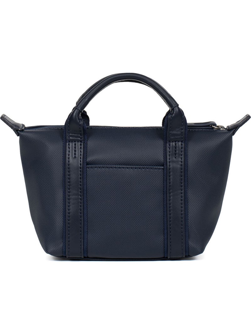 Borsa a mano - mini joyce hexagona Blu notte - Kiabi
