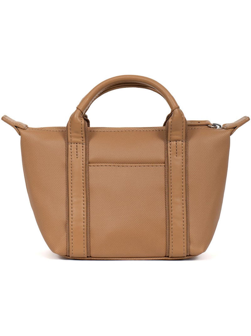 Borsa a mano - mini joyce hexagona Marrone chiaro - Kiabi