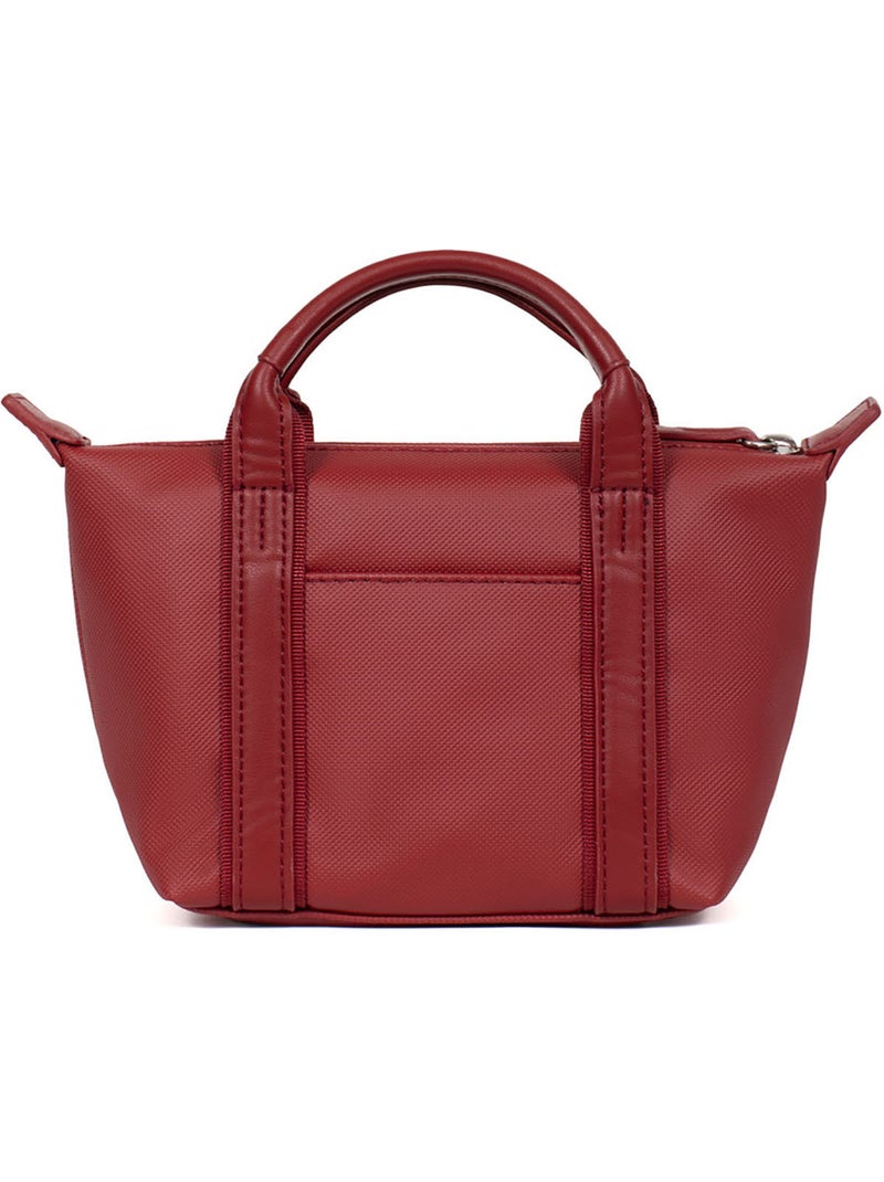 Borsa a mano - mini joyce hexagona Rosso scuro - Kiabi