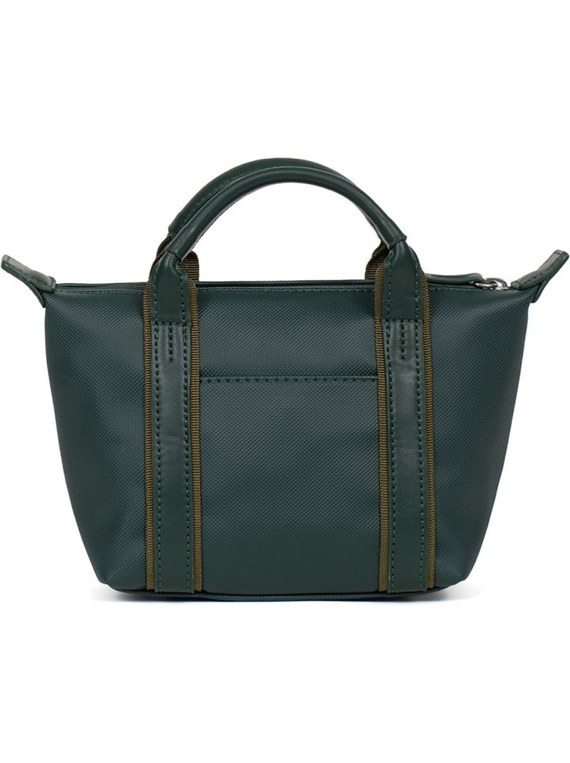 Borsa a mano - mini joyce hexagona Verde abete - Kiabi