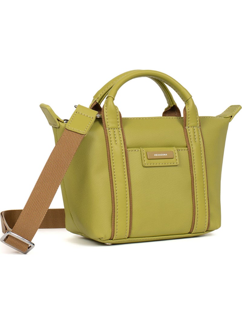Borsa a mano - mini joyce hexagona Verde anice - Kiabi