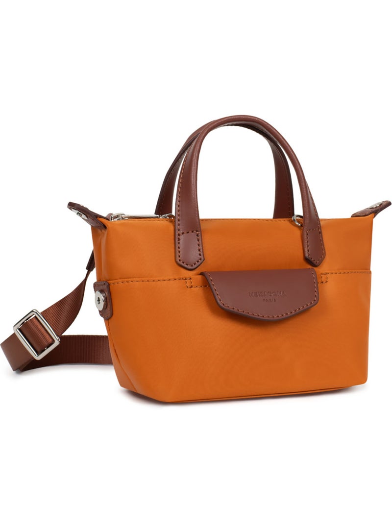 Borsa a mano - mini pop hexagona Arancione - Kiabi